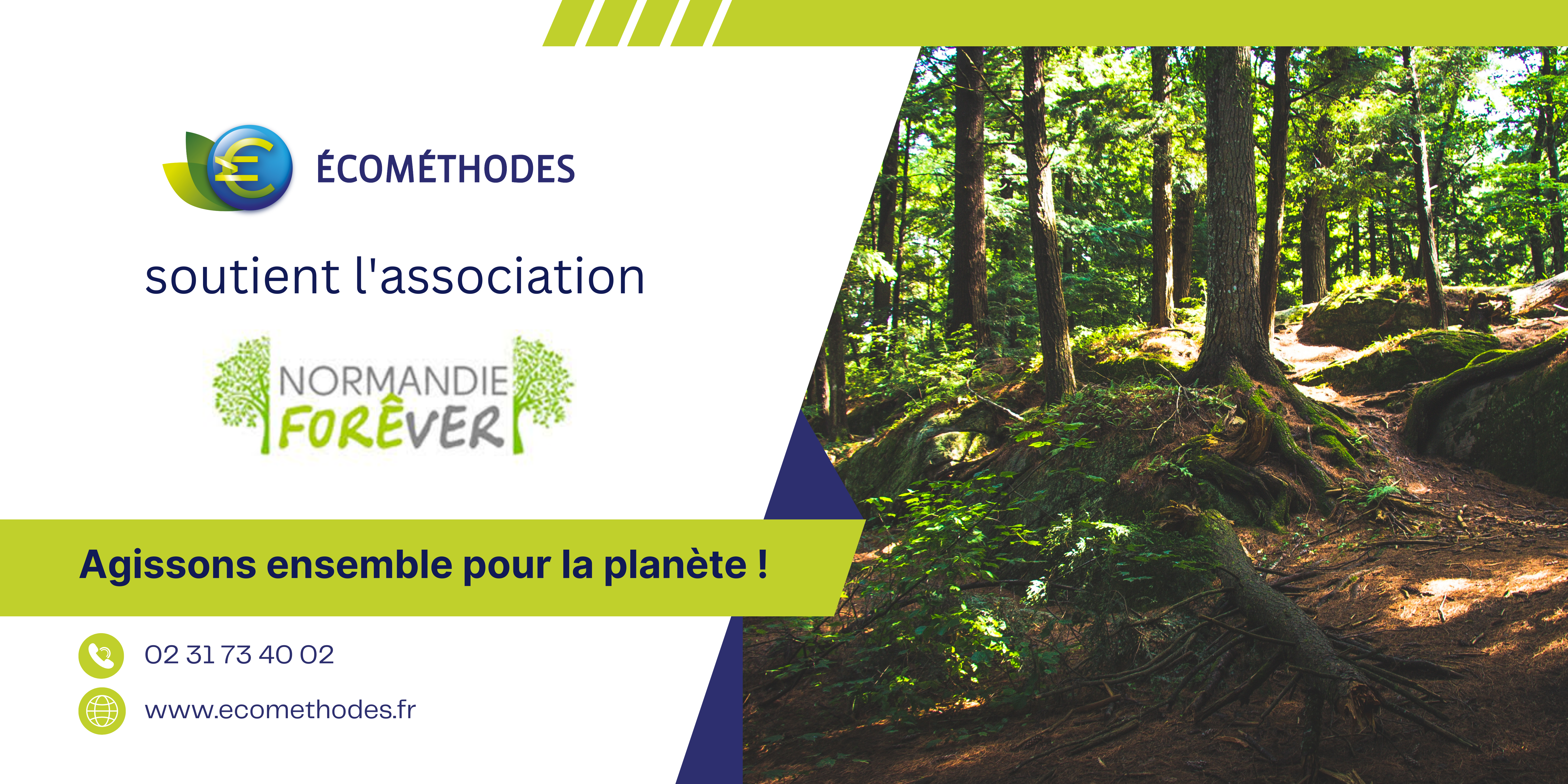 Écométhodes et son engagement chez Normandie Forever